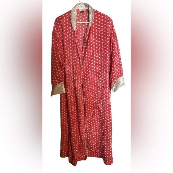 Vintage Victoria Secret 90’s Polka Dot Robe - Picture 1 of 5